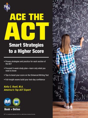 cover image of ACE the ACT&#174; Book + Online